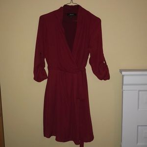 Red Lulus Wrap dress